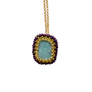 Náhrdelník s amazonitem č.2