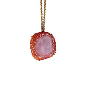 Náhrdelník s růženínem č.25