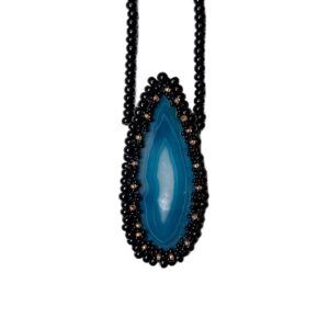 Náhrdelník s achátem č.19