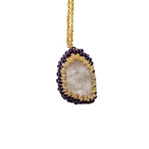 Náhrdelník s křišťálem č.11