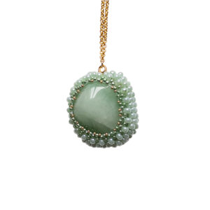 Náhrdelník s avanturínem č.29